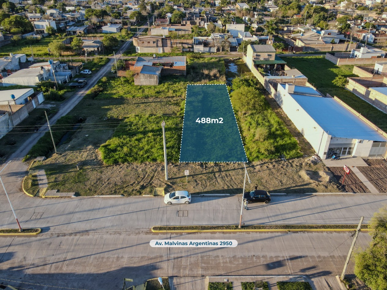 Terreno Sobre Av Asfaltada a 600 m de Ruta 11, Ideal Para Desarrollo.
