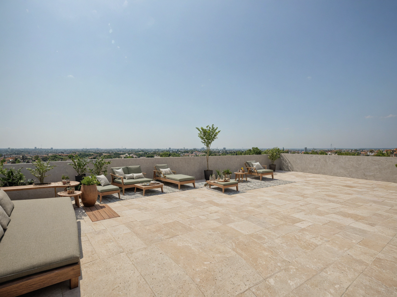 Departamento con Terraza Privada y Vista a La Laguna en Piso 15