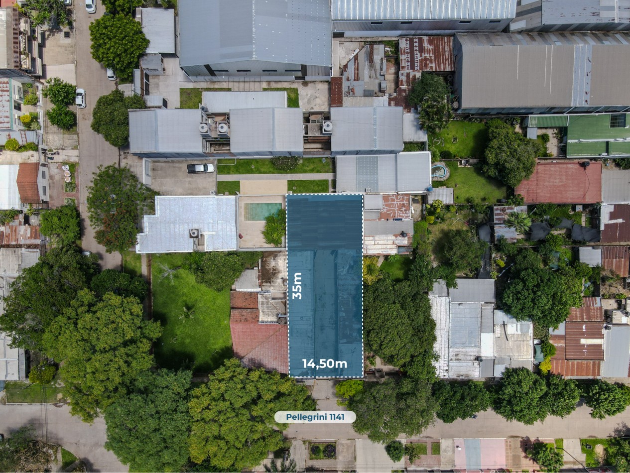 Terreno con Frente Amplio y Mejoras Ideales Para Desarrollo en Zona de Alta Demanda.