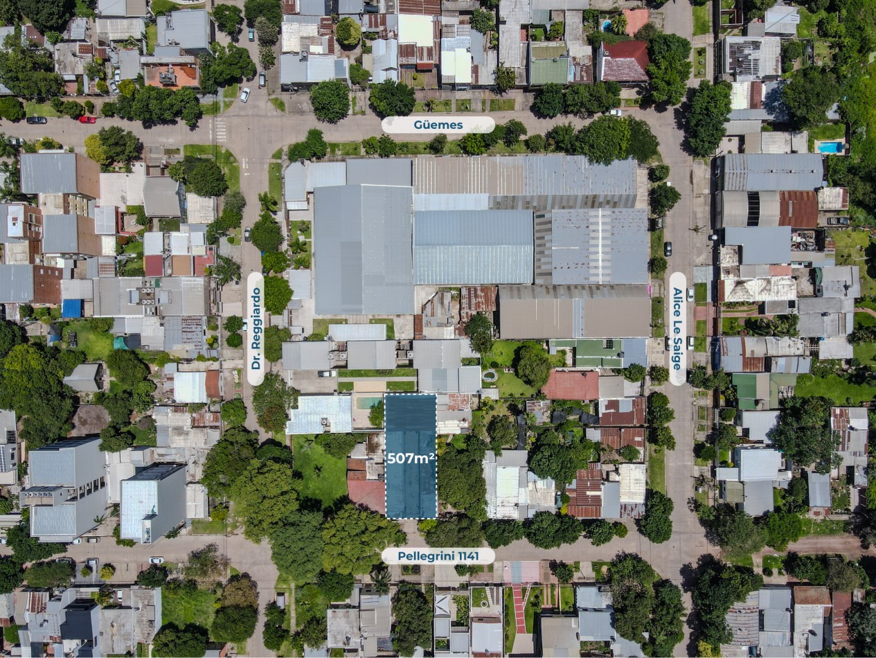 Terreno con Frente Amplio y Mejoras Ideales Para Desarrollo en Zona de Alta Demanda.