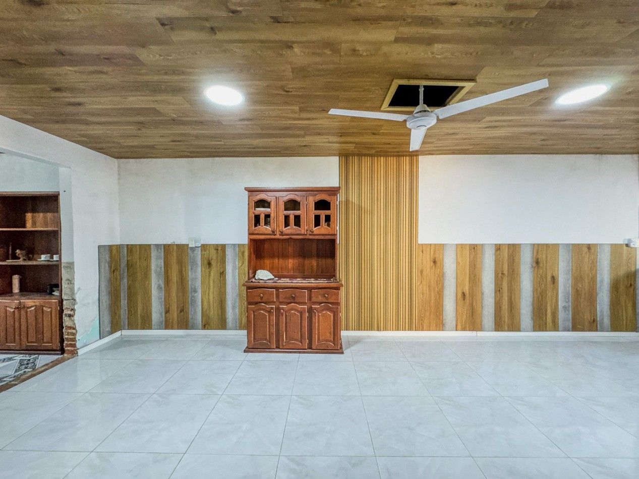 Casa reformada con pileta y parrilla a estrenar — ideal primera vivienda