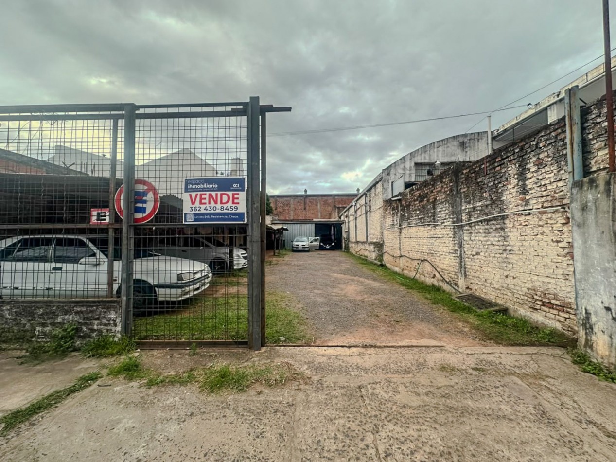 Terreno de 522 m² con galpon a 70 m de Av. 25 de Mayo